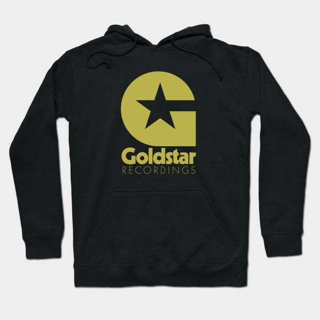 Goldstar Recordings Gold Hoodie by Goldstar Records & Tapes